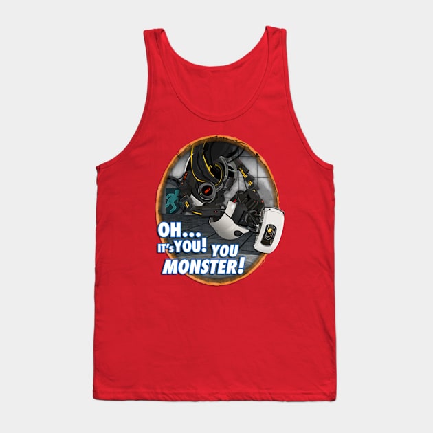 Oh... It's You! You Monster! Tank Top by fotofixer72